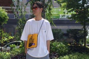 ポケットTシャツ　アウトドアブランド