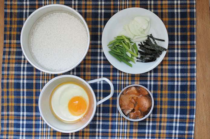 炊飯リベンジ　献立