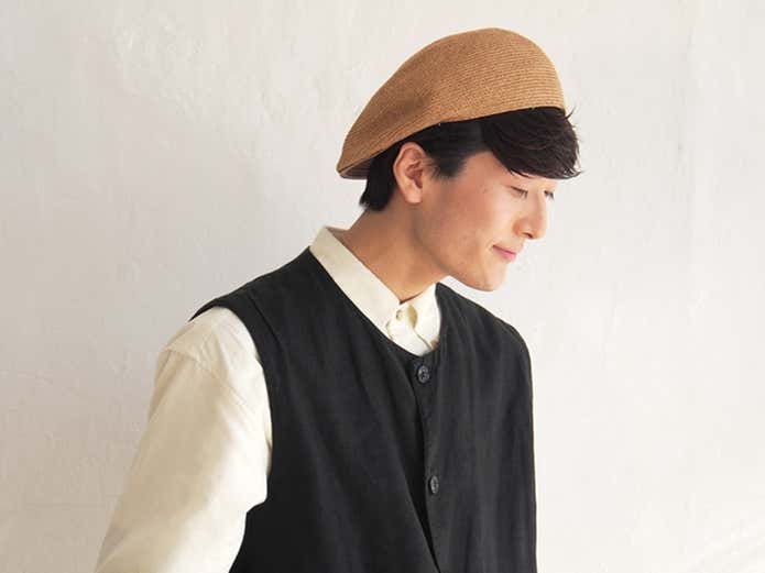 帽子づくり96年の老舗がつくる『和紙の洗える帽子』が新登場