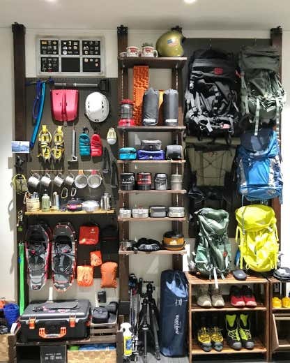 y.t.k85　登山道具収納スペース