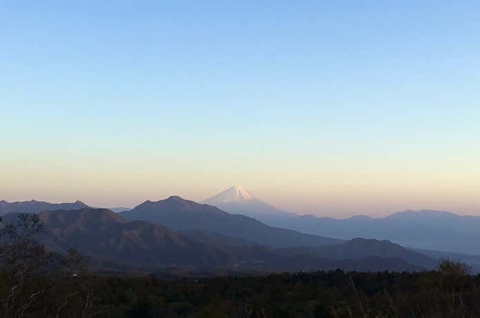 美し森からの富士山