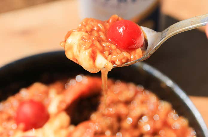 焼きチーズカレーめし