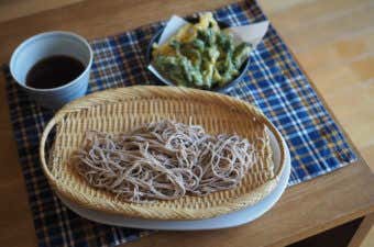 山菜蕎麦