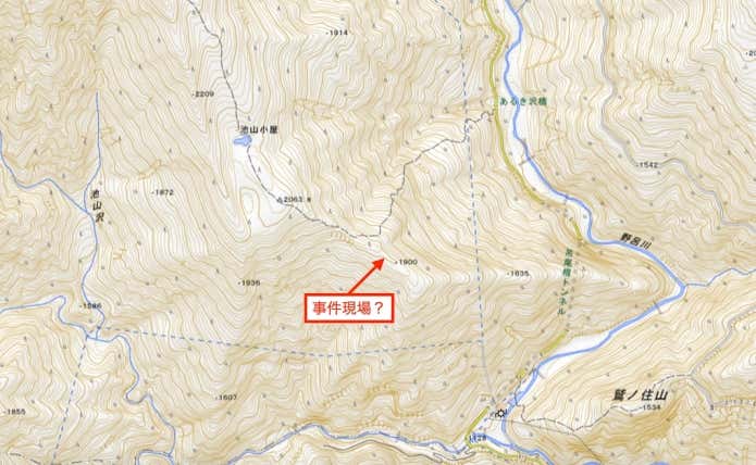 北岳周辺の登山ルート