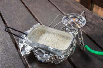 ライスクッカー使用中