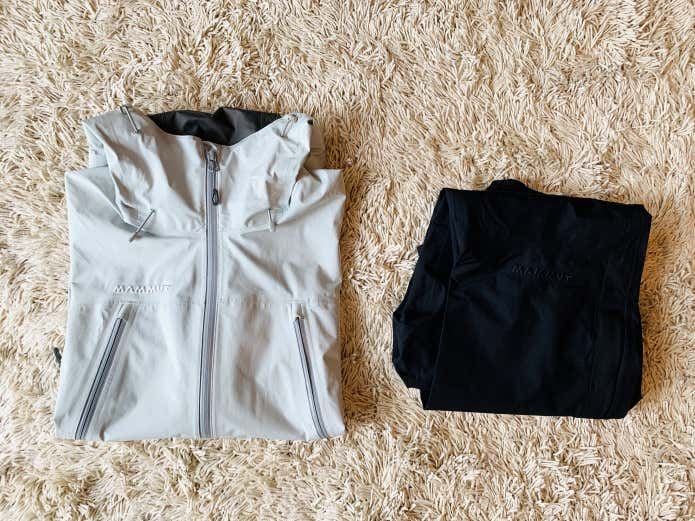レインウエア　MAMMUT　CLIMATE　Rain-Suit