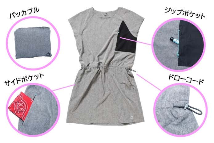 ストレッチUVアクトワンピース