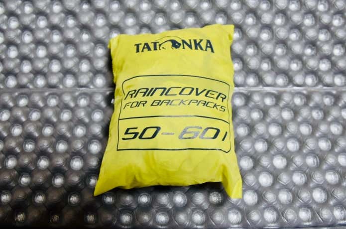 TATONKA／レインカバー 50-60L