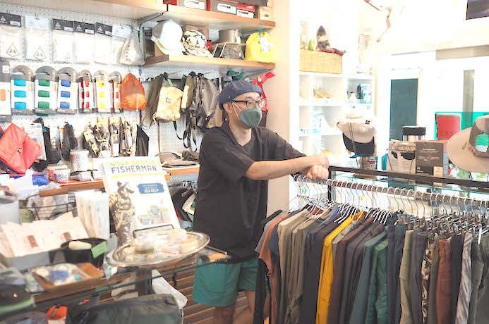 オンライン接客を振り返る土屋さん