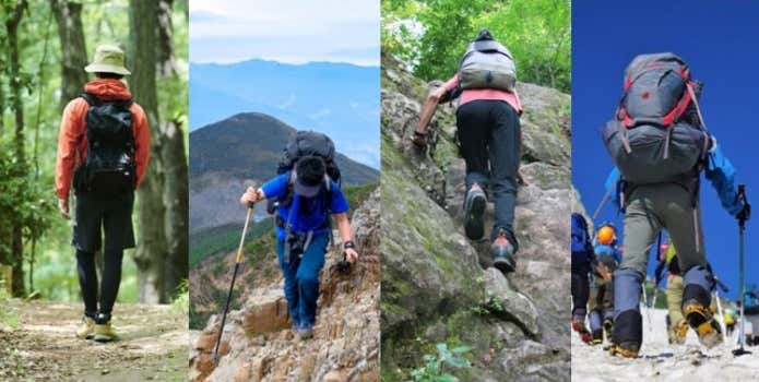 様々な登山シーン