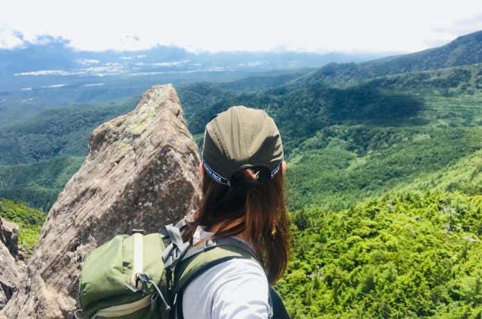 みかさん　山頂から　にゅう