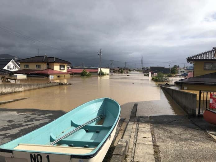 長野台風19号の影響
