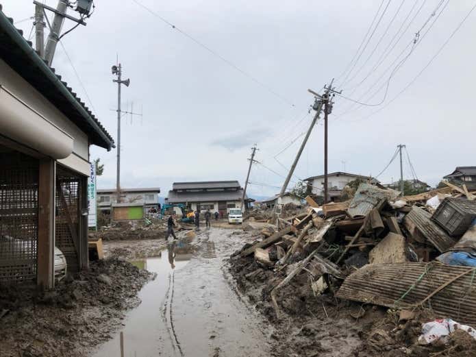 長野台風19号の影響