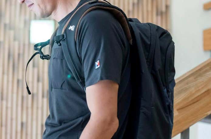 ミレー登山用Tシャツ