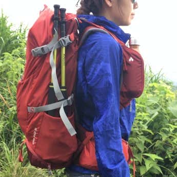 背中や腰に変な隙間がなく背負うことが可能
