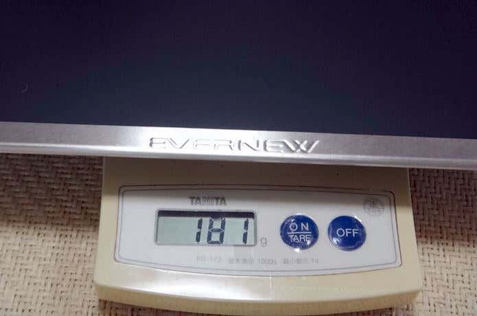 EVERNEW Alu Table/light