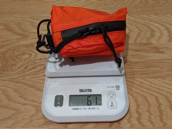 重量　61g