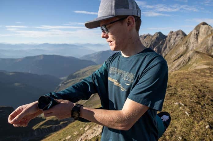 ミレー登山用Tシャツ