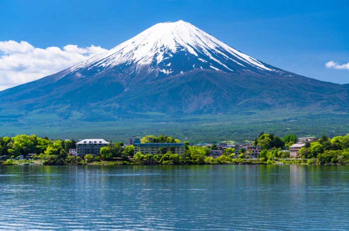 初夏の富士山