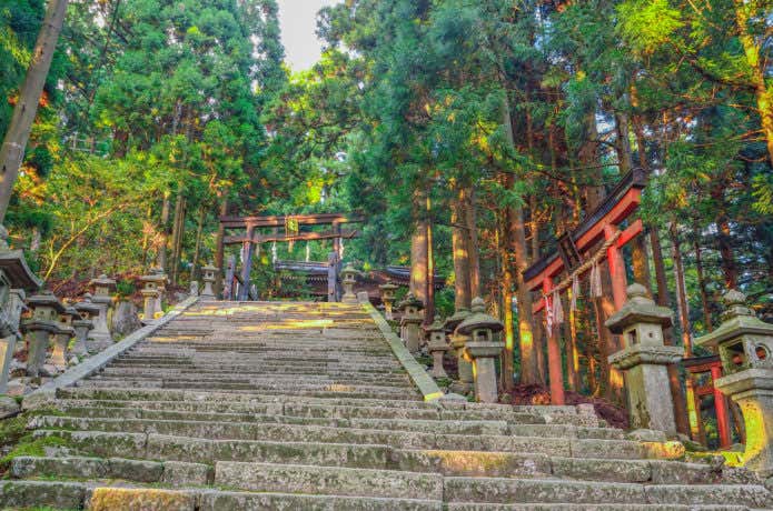 愛宕神社の参道