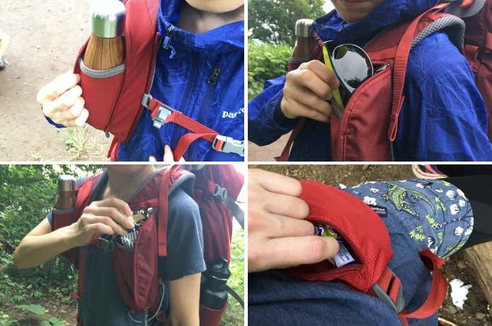 各部のポケット