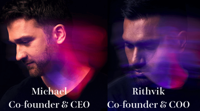 エンデバージャケット　Michael氏とRithvik氏