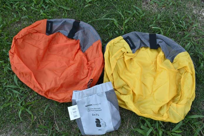 半円形収納バッグ