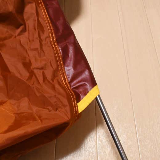登山用テント ポール スリーブ