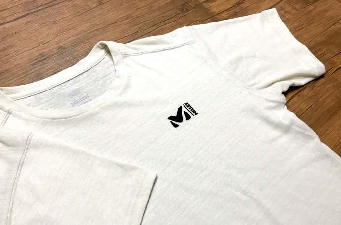 M ロゴ ASA Tシャツ　ミレーロゴ