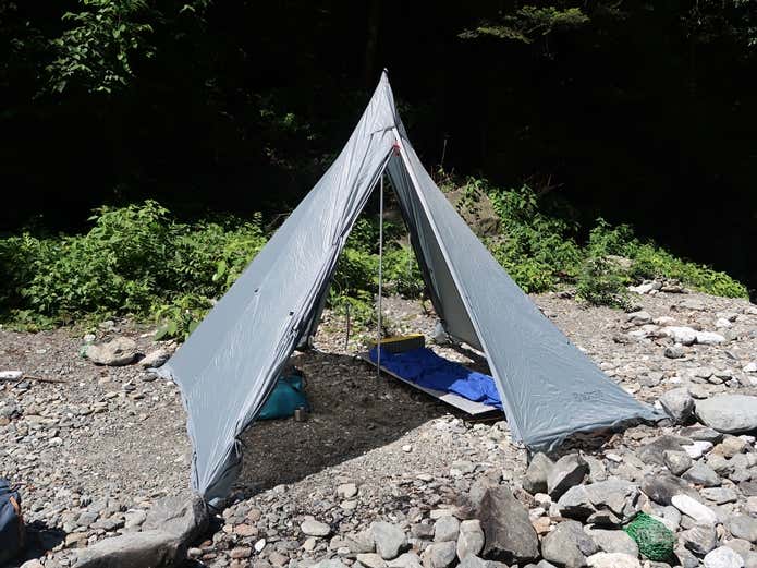 新しい山道具　“俺の”１ポールテント