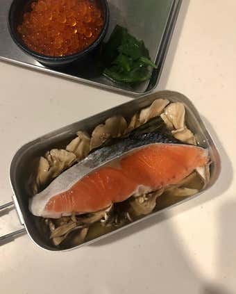 材料を入れる
