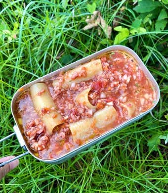 ボロネーゼ　パスタが柔らかくなったら完成