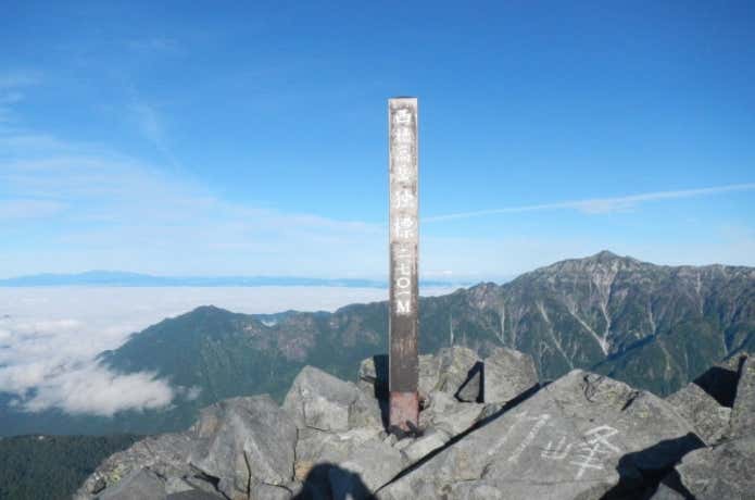 西穂高岳山頂