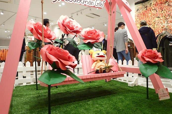 ワークマン女子の撮影スポット