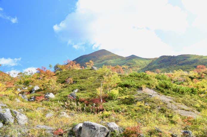 紅葉始まりのニセコアンヌプリ