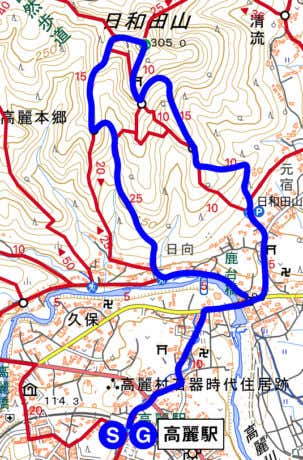 日和田山ハイキング