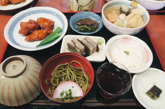 朝日小屋　ご飯