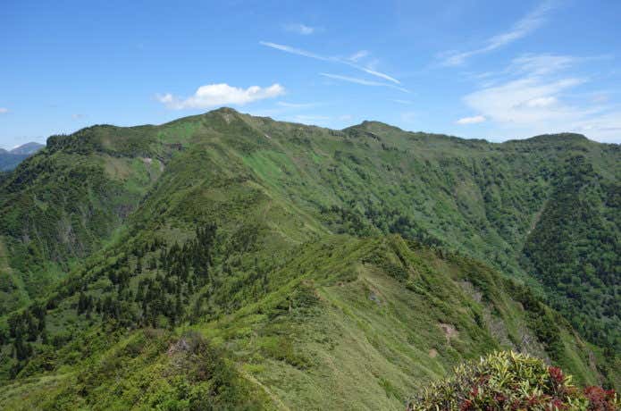 武尊山　遠景