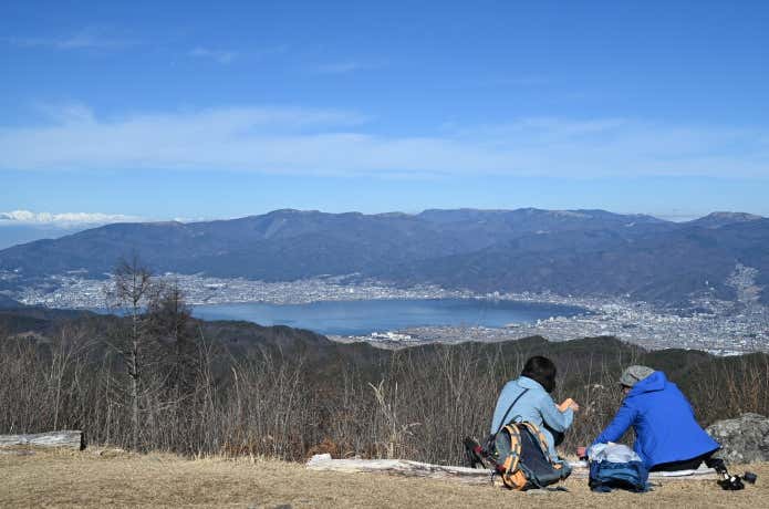 守屋山の山頂
