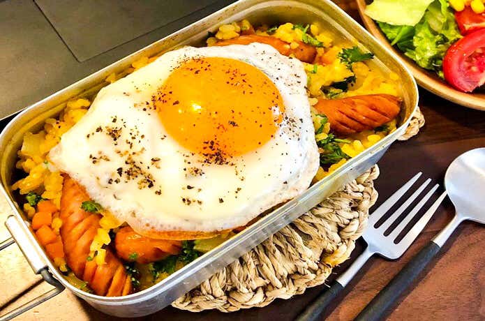 メスティンマニア　カレーピラフ