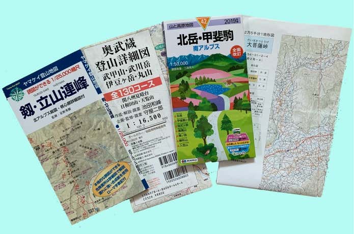 登山地図