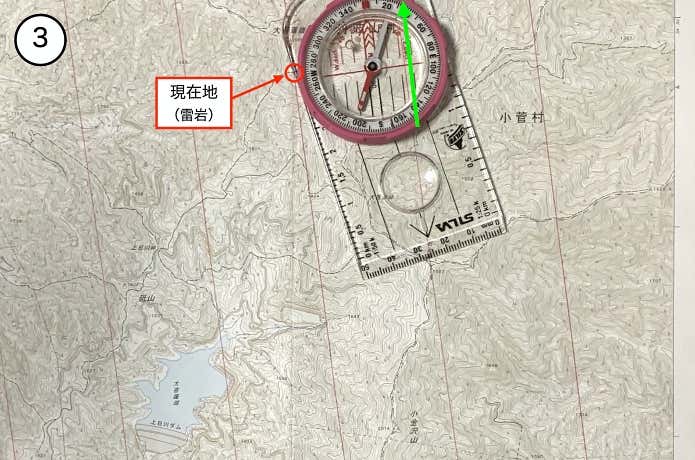 山座同定の方法3