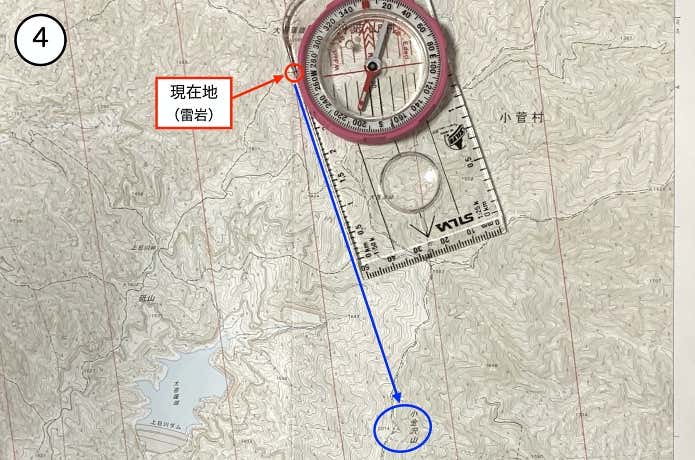 山座同定の方法4