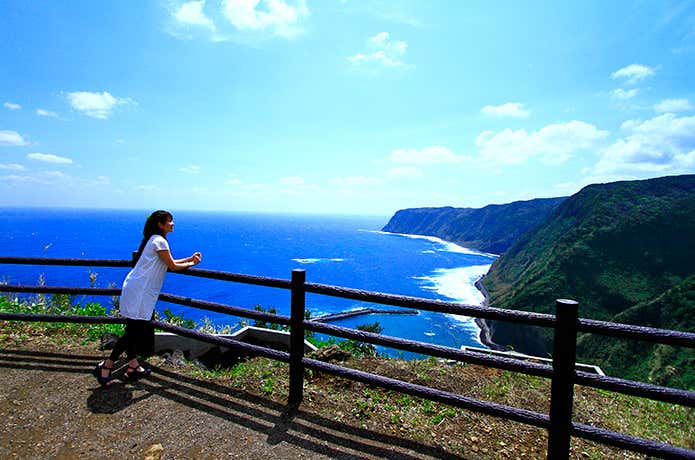 八丈島　展望台