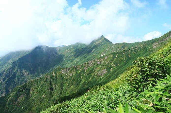 うっとりする山の景色