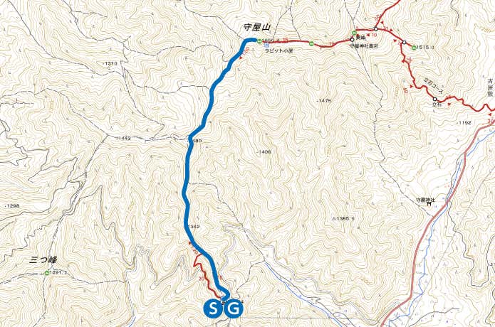 松尾峠コース