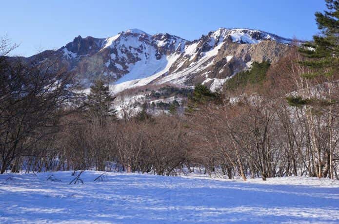 裏磐梯スキー場からの磐梯山