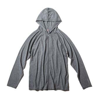 INSECT SHIELD? ジップフーデッドロングスリーブTシャツ