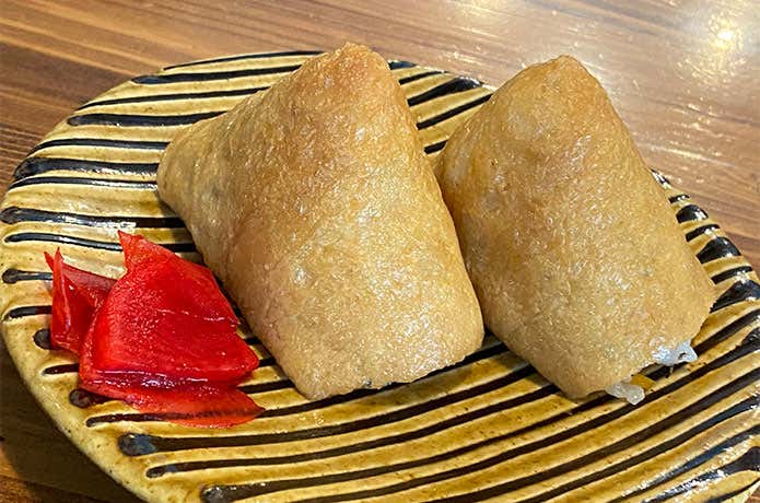 おうどんくるみ家のお稲荷さん
