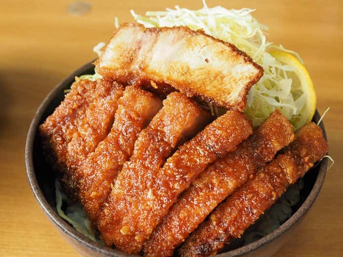 我山の特製ソースカツ丼